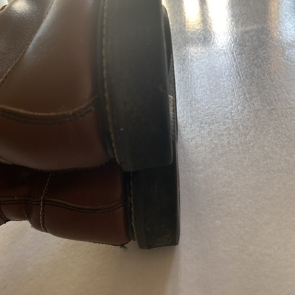 LEATHER NECKS Men’s Vintage Brown Leather Boots Size 12 D. Made in Korea